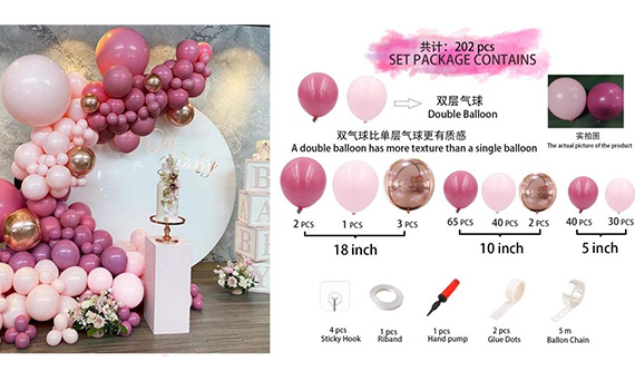 How is the development prospects of balloon garden rings（balloon arch kit）?