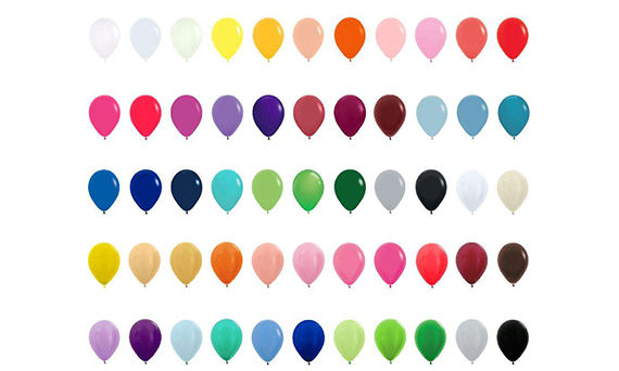 What are the packaging methods for latex balloons?