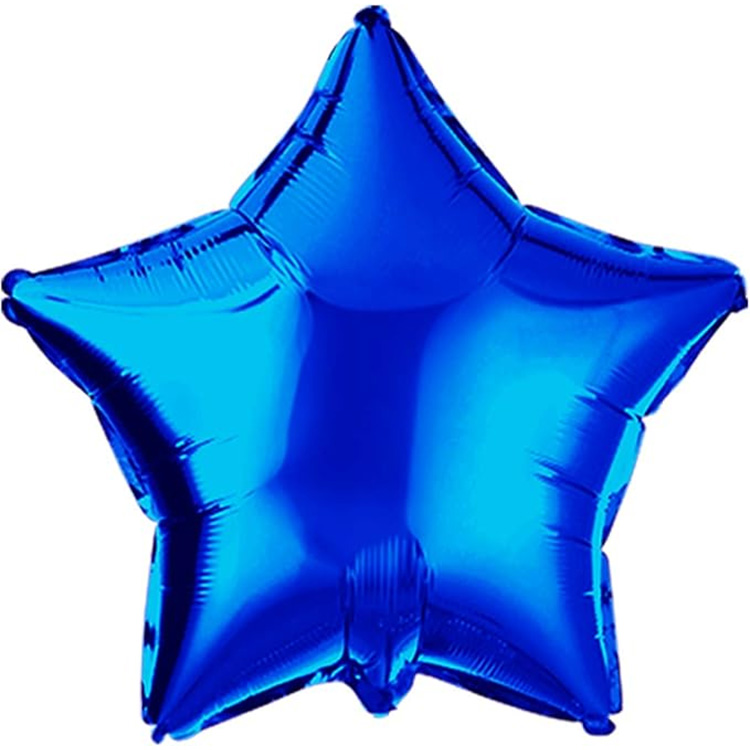 Blue Foil Star Balloon