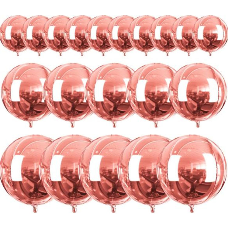 Foil Rose Gold Balloons