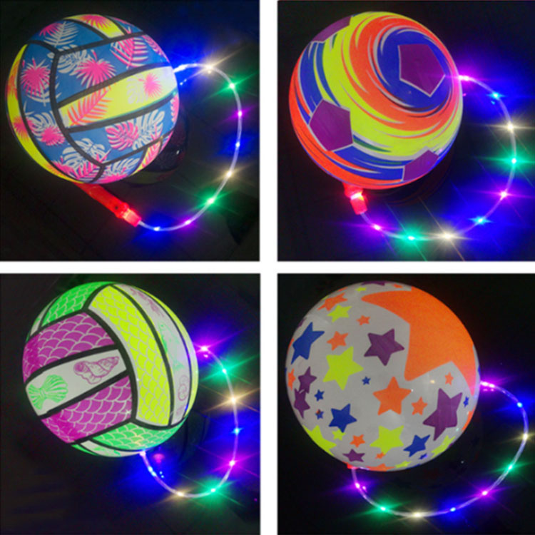 Inflatable Chain Fitness Elastic Luminous Ball