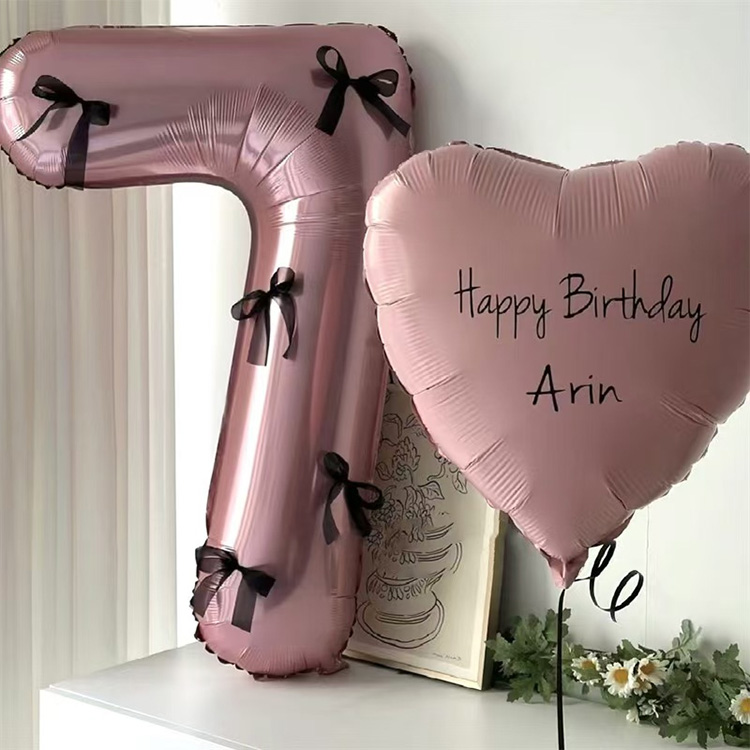 Pink Foil Balloons